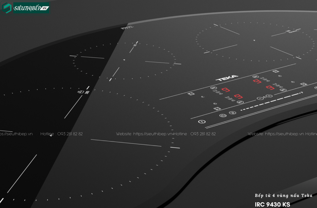 Bếp từ Teka IRC 9430 KS (4 vùng nấu - Made in Turkey)