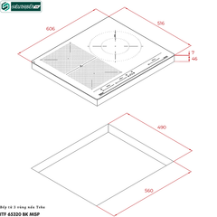 Bếp từ Teka ITF 65320 BK MSP (3 vùng nấu - Made in Turkey)