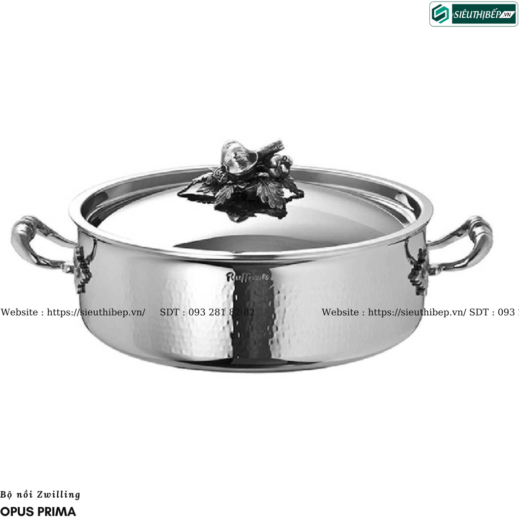Bộ nồi Zwilling Opus Prima (Ruffoni - 5 món)