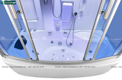 Phòng tắm xông hơi ướt Govern JS - 0178 (Bồn massage, sục khí, đèn Led)