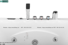 Bồn tắm massage Govern JS - 0512 (Bồn tắm massage, sục khí, đèn đổi màu)