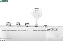 Bồn tắm massage Govern JS - 0796 (Bồn tắm massage, sục khí, đèn đổi màu)