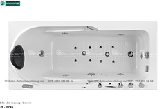 Bồn tắm massage Govern JS - 0796 (Bồn tắm massage, sục khí, đèn đổi màu)