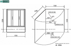 Phòng tắm xông hơi ướt Govern JS - 0906 (Bồn massage)