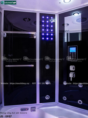 Phòng tắm xông hơi ướt Govern JS - 0957 (Bồn massage, sục khí ,đèn led)