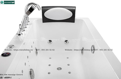 Bồn tắm massage Govern JS - 6009-1 (Bồn tắm massage, sục khí, đèn led, thác tràn)