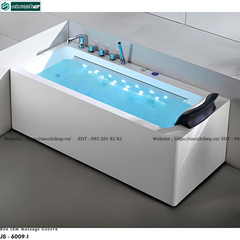 Bồn tắm massage Govern JS - 6009-1 (Bồn tắm massage, sục khí, đèn led, thác tràn)