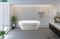 Bồn tắm massage Govern JS - 6204 (Bồn tắm massage, sục khí, đèn đổi màu)