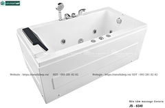 Bồn tắm massage Govern JS - 6341 (Bồn tắm massage, sục khí, đèn đổi màu)