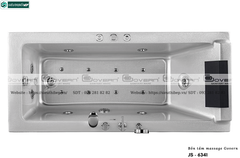 Bồn tắm massage Govern JS - 6341 (Bồn tắm massage, sục khí, đèn đổi màu)