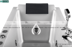 Bồn tắm massage Govern JS - 6341 (Bồn tắm massage, sục khí, đèn đổi màu)