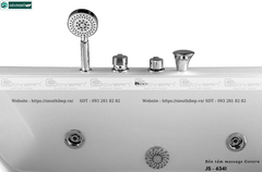 Bồn tắm massage Govern JS - 6341 (Bồn tắm massage, sục khí, đèn đổi màu)