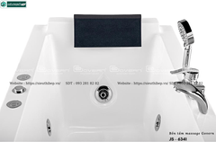 Bồn tắm massage Govern JS - 6341 (Bồn tắm massage, sục khí, đèn đổi màu)
