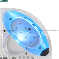 Bồn tắm massage Govern JS - 8098 / JS - 8098P (Bồn tắm massage, sục khí, đèn đổi màu)