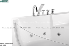 Bồn tắm massage Govern JS - 6202 (Bồn tắm massage, sục khí, đèn đổi màu)