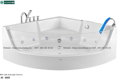 Bồn tắm massage Govern JS - 6202 (Bồn tắm massage, sục khí, đèn đổi màu)