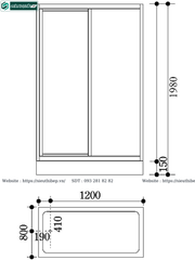 Bồn tắm phòng vách kính Govern JS - 8137 (Đế thấp)