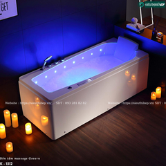 Bồn tắm massage Govern K - 1512 (Bồn tắm Massage, sục khí, đèn led)
