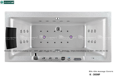 Bồn tắm massage Govern K - 3008 / K - 3008P (Bồn tắm Massage, sục khí, đèn đa sắc / ngọc trai)