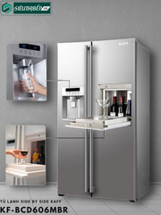 Tủ lạnh Kaff KF - BCD 606MBR (Side By Side 2 cánh - 573 Lít)