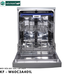 Máy rửa bát Kaff KF - W60C3A401L (Độc lập -  14 bộ đồ ăn Châu Âu)