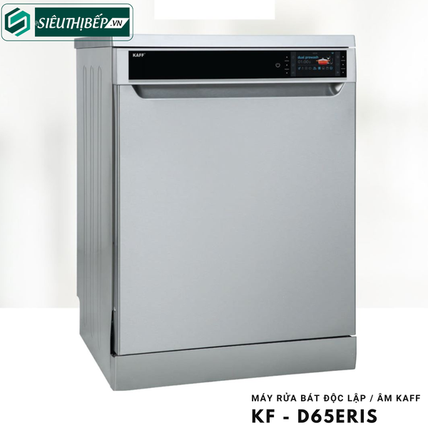 Máy rửa bát Kaff KF - D65ERIS (Độc lập - 15 bộ đồ ăn Châu Âu)
