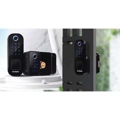Khóa điện tử Hyundai cửa cổng HY - SLN 002Black