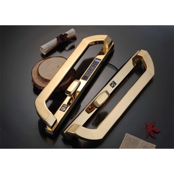 Khóa điện tử Hubert cửa nhôm HB CNI8 EU Gold