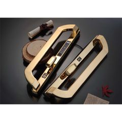 Khóa điện tử Hubert cửa nhôm HB CNI8 EU Gold
