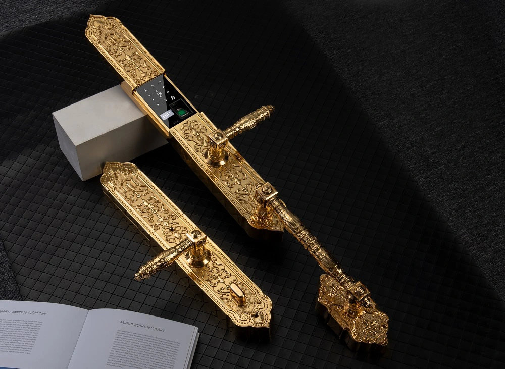 Khóa điện tử Hubert đại sảnh HB DS79 Gold