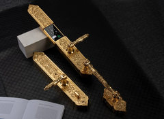 Khóa điện tử Hubert đại sảnh HB DS79 Gold