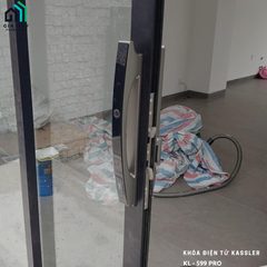 Khóa điện tử Kassler KL - 599 PRO mở khóa bằng APP điện thoại thông minh (Chuyên dụng cho cửa nhôm Xingfa, sắt)