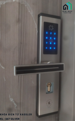 Khóa điện tử Kassler KL - 667 COPPER / KL - 667 SILVER (Thép phủ Nano cao cấp)