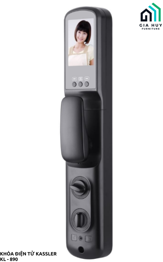 Khóa điện tử Kassler KL - 890 mở khóa bằng APP thông minh