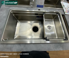 Chậu rửa bát Konox KN 7644SU (Inox 1 hộc)