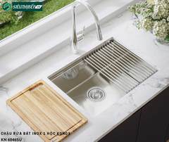 Chậu rửa bát Konox KN 6046SU (Inox 1 hộc)