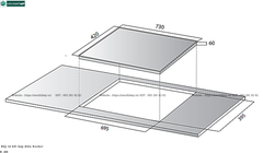 Bếp kết hợp Kocher EI - 633 (Từ kết hợp điện - Made in VietNam)