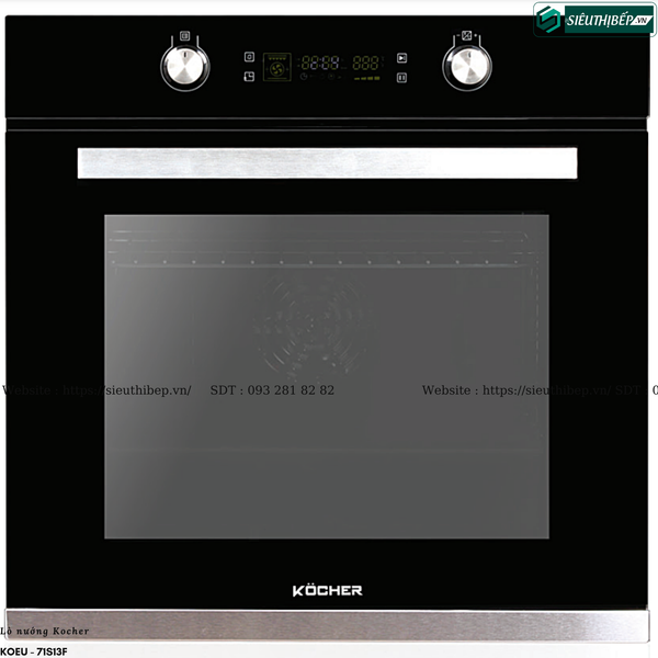 Lò nướng Kocher KOEU - 71S13F (Âm tủ - 71 Lít)
