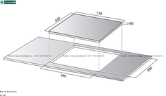 Bếp từ đôi Kocher DI - 615 (Made in Malaysia)