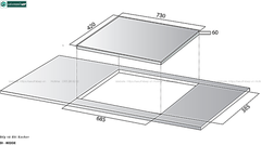 Bếp từ đôi Kocher DI - 802GE (Made in Germany)