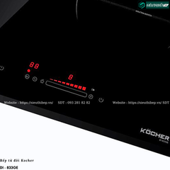 Bếp từ đôi Kocher DI - 833GE (Made in Germany)