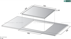 Bếp từ đôi Kocher DI - 733S (Made in Thailand)