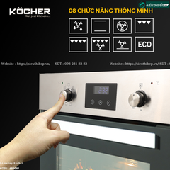 Lò nướng Kocher KOEU - 68S08F (Âm tủ - 68 Lít)