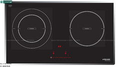 Bếp từ đôi Kocher DI - 801GE IPLUS (Made in Germany)