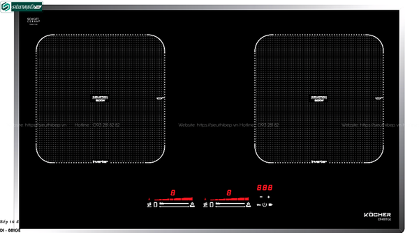 Bếp từ đôi Kocher DI - 881GE (Made in Germany)
