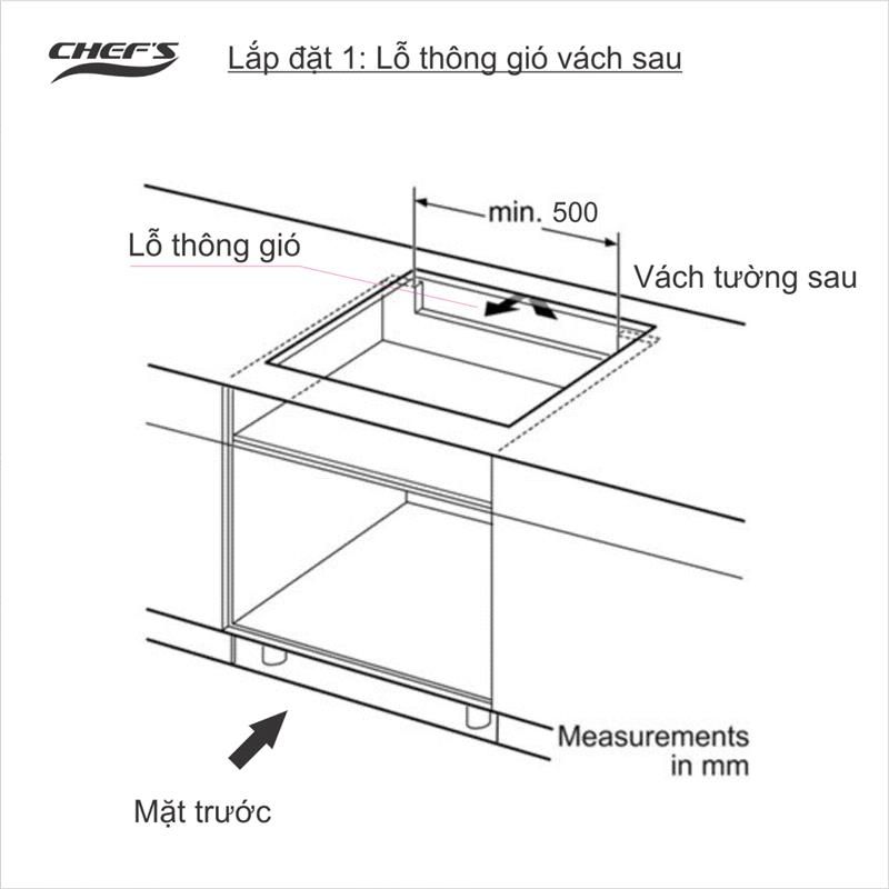 Bếp từ đôi inverter Chef's EH - DIH888S model top 1 doanh số 2022