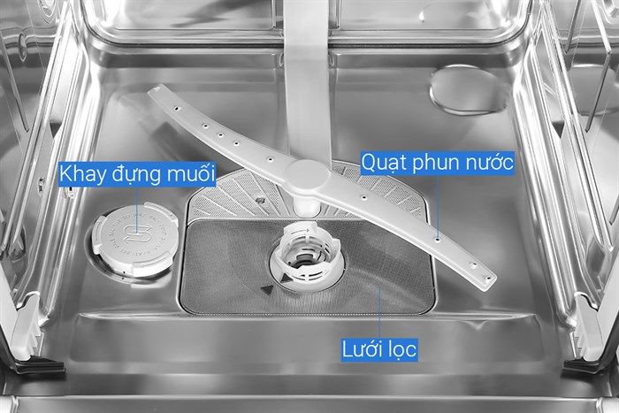 SMS4EMI06E Máy rửa bát Bosch độc lập tự hé cửa (Ba Lan)