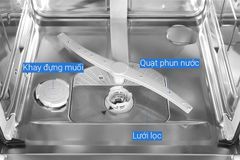 SMS4EMI06E Máy rửa bát Bosch độc lập tự hé cửa (Ba Lan)