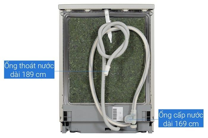 SMS4EMI06E Máy rửa bát Bosch độc lập tự hé cửa (Ba Lan)