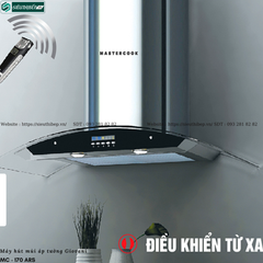 Máy hút mùi Giovani MC - 170 ARS (Áp tường, kính cong)